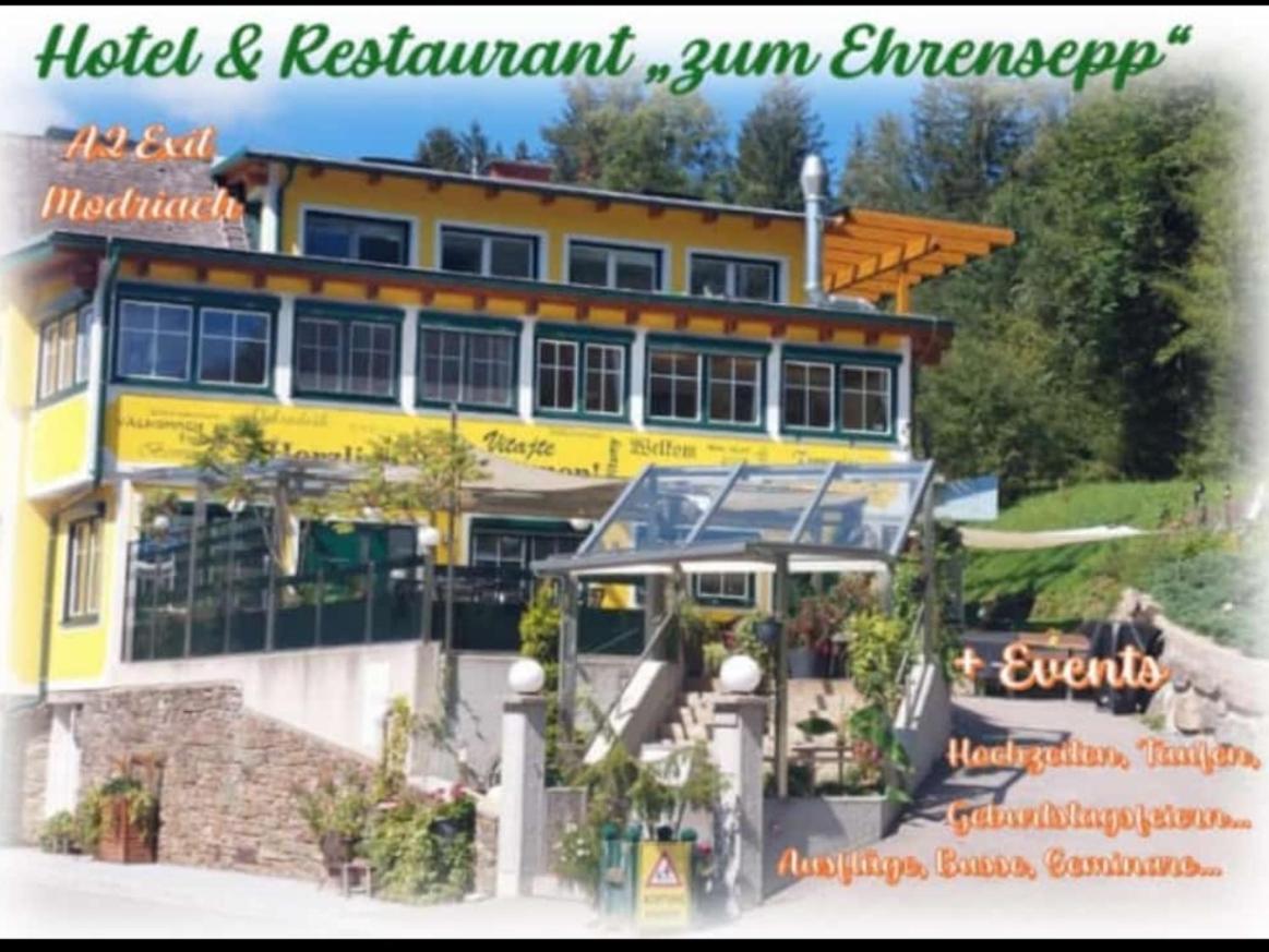 Gasthof Klug Zum Ehrensepp Modriach Exterior foto